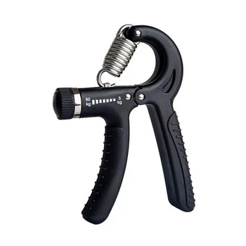 Эспандер кистевой пружинный с регулируемой нагрузкой Newt Power Grip Pro CM 5-60 кг чорний NE-W-87-B