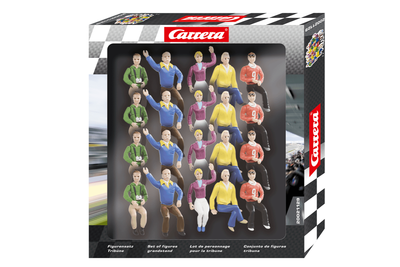 Набір фігурок для автомобільного треку Carrera Вболівальники 20 шт (4007486211292)