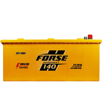 Автомобільний акумулятор FORSE 140Аh 850A (D4)