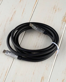 Кабель Type-C to Type-C DC (CL-F28B) 60W/ 1.2m черный