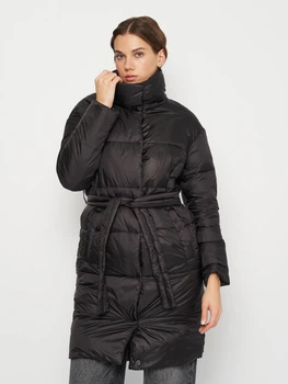 Куртка демісезонна подовжена жіноча X-Woyz LS-8931-8 48 Чорна (XW2000002484479)