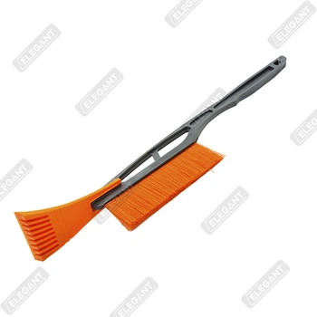 Щітка очистки від снігу і криги + скребок 52см Elegant [EL 100 114]
