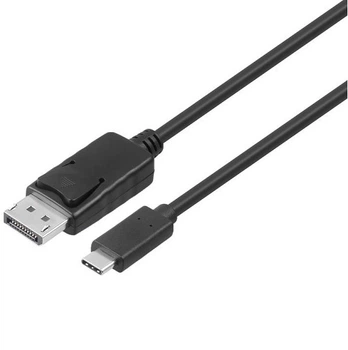 Кабель USB-C-DisplayPort AM/AM 2Е 2EW-1925 3840х2160 60Hz 1м чорний