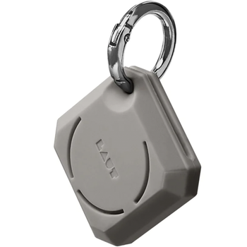 Брелок Laut Huex Gem AirTag Ring, Grey (L_AT_HG_GY) силиконовый, брелок для ключей