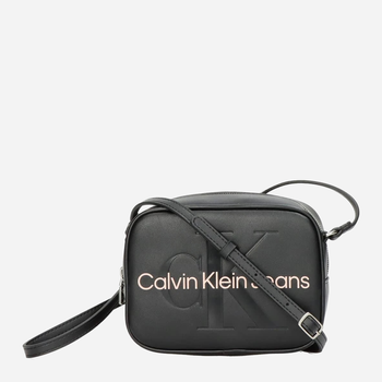 Torebka na ramię damska Calvin Klein K60K610275 Czarna (8720108581998)
