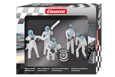 Набір фігурок для автомобільного треку Carrera Механіки 5 шт (4007486211339)