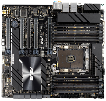 Материнська плата ASUS серверна PRO WS C621-64L SAGE s3647 C621 12xDDR4, 2 x Intel I210AT EEB (PRO_WS_C621-64L_SAGE)