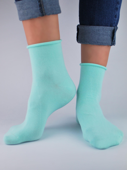 Жіночі шкарпетки Noviti SB014-W-07 35-38 М'ятні (5905204314760)