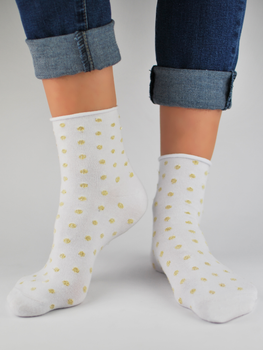 Жіночі шкарпетки Noviti SB024-W-01 39-42 Білі (5905204314678)