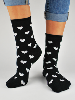 Жіночі шкарпетки Noviti SB026-W-01 35-38 Чорні (5905204314784)
