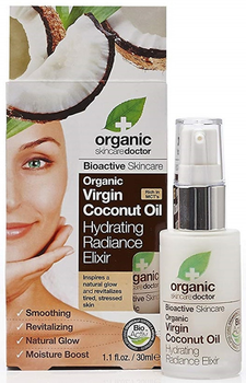 Сироватка для обличчя Dr. Organic Virgin Coconut Oil Facial Serum 30 мл (5060176674929)