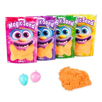 Magic sand в пакете - оранжевый, 0,200 кг 39401-7S