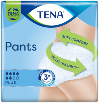 Труси-підгузки для дорослих Tena Pants Plus M 14 шт (7322540574753)