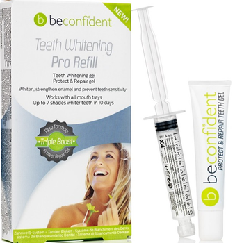 Zestaw do wybielania zębów Beconfident Teeth Whitening Pro Recarga (7350064168295)