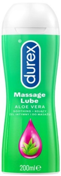 Інтимний гель для масажу Durex Play Massage 2 в 1 Aloe Vera 200 мл (5038483733769)