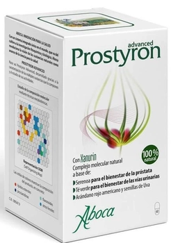 Naturalne kapsułki Aboca Prostyron Advanced wspierające zdrowie prostaty 60 szt (8032472013372)