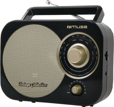 Портативный радиоприемник MUSE M-055 RB черный