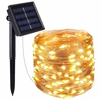 Світлодіодна гірлянда на сонячній батареї 200 LED Shinedo SD-SSL023 22 м