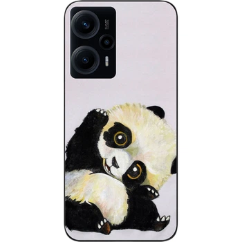 Оригинальный чехол SMTT для Xiaomi Poco F5 с картинкой Пандочка