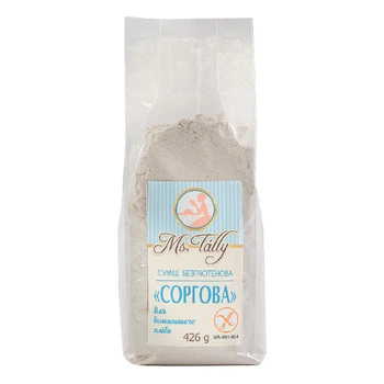Смесь для выпечки "Сорговая" без глютена "Ms. Tally" 426 г