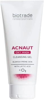 Żel do mycia twarzy dla skóry problematycznej Biotrade Acnaut Oxy Wash 200 ml (3800221841461)