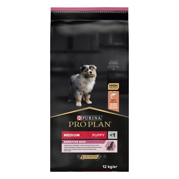 Cухий корм для цуценят Pro Plan Medium Puppy Sensitive Skin 12 кг - лосось