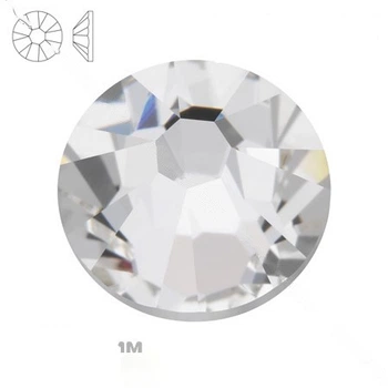 Стразы Swarovski 2038 Crystal, HotFix, SS10 (2,8 мм), 1 шт (STR-009832)