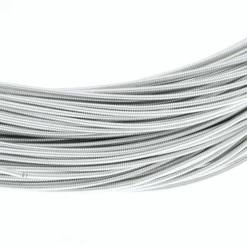 Тяганина жорстка 1 мм, Срібляста, 1 уп (1 м) (KNT-028032) Polimex