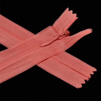 Блискавка потайна нераз'емна, 50 см, Тип 3, Коралова, 1 шт (ZIP-016050) Polimex