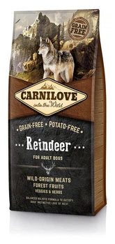 Сухой корм для взрослых собак всех пород Carnilove Raindeer с мясом северного оленя, 1.5 кг