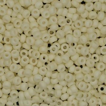 Бісер японський Miyuki круглий RR 11/0 №2021, Кремовий, 5 г (BIS-036659)