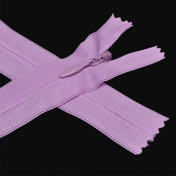 Молния потайная неразъемная, 20 см, Тип 3, Сиреневая, 1 шт (ZIP-015957) Polimex