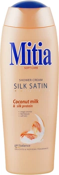 Крем-гель для душу "Шовк та сатин" - Mitia Silk Satin Shower Cream 400ml 267867