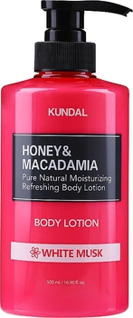 Лосьон для тела "Белый мускус" - Kundal Honey & Macadamia White Musk Body Lotion 500ml (703075-34566)