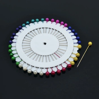 Булавки портновские с шариком, Цветные, 36 мм (SEW-013976) Polimex