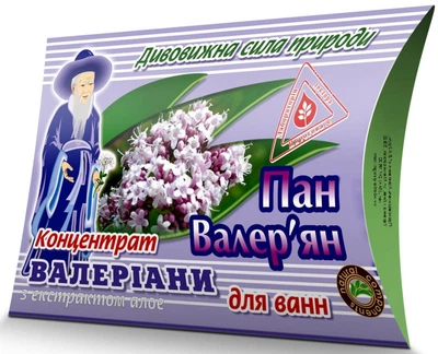 Концентрат валерьяны с экстрактом алоэ для ванн "Пан Валерьян" - Лаборатория Доктора Пирогова 450g (332929-35413)