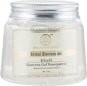 Гель универсальный "Алоэ Вера" - Khadi Natural Herbal Aloevera Gel Transparent 200g (674135-47790)
