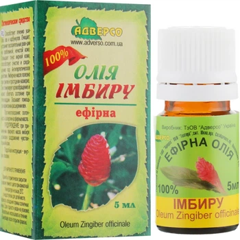 Эфирное масло "Имбиря" - Адверсо 5ml (302223-33444)