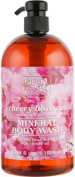 Гель для душу з ароматом квітів вишні - Dead Sea Collection 1000ml