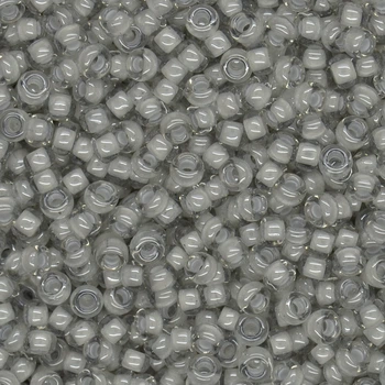 Бисер японский Miyuki круглый RR 11/0 №2268, Серый светлый, 5 г (BIS-045679)