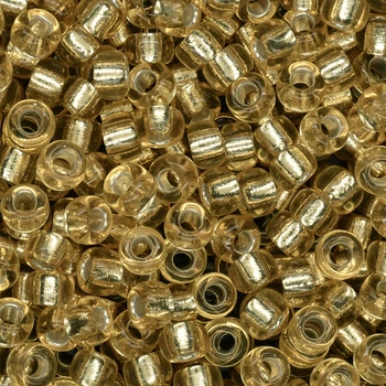 Бисер японский Miyuki круглый RR 6/0 №2, Золотистый, 5 г (BIS-045998)