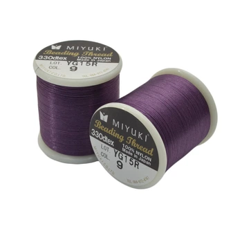 Нить для бисера Miyuki 09, Фиолетовая, 50 м (MUL-045285)