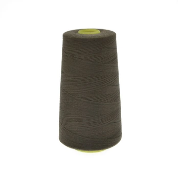 Нить полиэстеровая KIWI №40/2 col.400, Коричневая темная, 3600 м (MUL-046455) Polimex