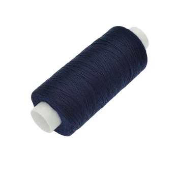 Нитка поліестерова KIWI №40/2, col.322, Синя темна, 366 м (MUL-046765) Polimex