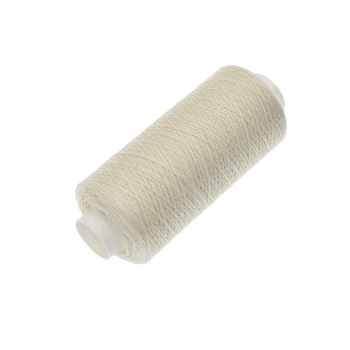 Нитка поліестерова KIWI №40/2, col.127, Кремова, 366 м (MUL-046700) Polimex
