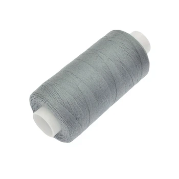 Нитка поліестерова KIWI №40/2, col.340, Сіра, 366 м (MUL-046775) Polimex