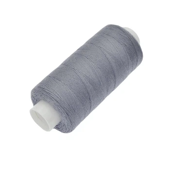 Нитка поліестерова KIWI №40/2, col.334, Сіра, 366 м (MUL-046771) Polimex