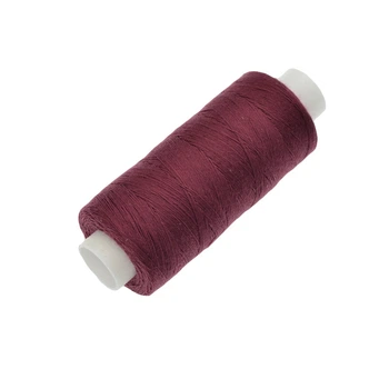 Нить полиэстеровая KIWI №40/2, col.121, Бордовая, 366 м (MUL-046695) Polimex