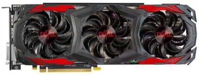 Відеокарта Power Color AMD Radeon PowerColor RX 480 8Gb RED DEVIL (AXRX 480 8GBD5-3DH/OC) (GDDR5, 256 bit, PCI-E 3.0 x16) Б/в