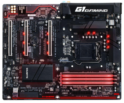 Материнська плата Gigabyte GA-Z170X-Ultra Gaming (GA-Z170X-Ultra Gaming) (s1151, Intel Z170, ATX) Б/в